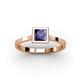 2 - Elcie 0.85 ct Iolite Solitaire Ring  