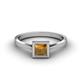 3 - Elcie 1.00 ct Citrine Solitaire Ring  