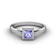3 - Elcie 1.10 ct Tanzanite Solitaire Ring  