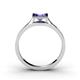 4 - Elcie 1.10 ct Tanzanite Solitaire Ring  