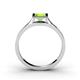 4 - Elcie 1.25 ct Peridot Solitaire Ring  