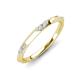 3 - Arianna 0.25 ctw Natural Diamond Comfort Fit Lace Wedding Band 
