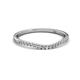 4 - Florence Prima Natural Diamonds Wedding Band 