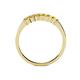 4 - Evia 0.63 ctw Citrine (2.50 mm) Seven Stone Wedding Band 