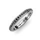 1 - Caitlin Black Diamond Eternity Band 