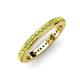 1 - Caitlin Peridot Eternity Band 