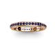 3 - Caitlin Blue Sapphire Eternity Band 