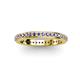 3 - Caitlin Iolite Eternity Band 