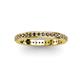 3 - Caitlin Smoky Quartz Eternity Band 