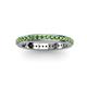 3 - Caitlin Green Garnet Eternity Band 