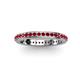 3 - Caitlin Ruby Eternity Band 
