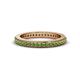 4 - Caitlin Green Garnet Eternity Band 