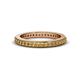 4 - Caitlin Citrine Eternity Band 