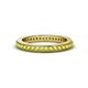 4 - Caitlin Peridot Eternity Band 