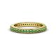 4 - Caitlin Emerald Eternity Band 