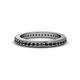 4 - Caitlin Black Diamond Eternity Band 