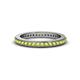4 - Caitlin Peridot Eternity Band 
