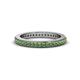 4 - Caitlin Green Garnet Eternity Band 