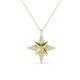 1 - Astra Natural Diamonds Pole Star Pendant 