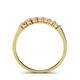 4 - Vivian 3.00 mm Pink Tourmaline Wedding Band 