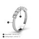 5 - Kathleen 3.40 mm Lab Grown Diamonds Wedding Band 