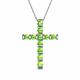 1 - Amen Peridot Cross Pendant 