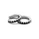 3 - Nico 0.29 ctw Black Diamond Small Huggie Earrings 