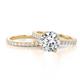 1 - Kalina 2.22 ctw IGI Certified Lab Grown Diamond (7.00 mm) Bridal Set Ring  