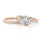 1 - Kalina 2.22 ctw IGI Certified Lab Grown Diamond (7.00 mm) Bridal Set Ring  