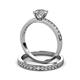 3 - Salana Classic Diamond Bridal Set Ring  