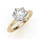 3 - Maxine 3.00 ct IGI Certified Lab Grown Diamond Round (9.00 mm) Solitaire Engagement Ring 