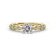 2 - Laine 1.16 ctw Classic Natural Diamond (6.50 mm) Marquise Shape Bridal Set Ring  