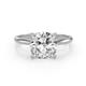 1 - Elodie 5.00 ct IGI Certified Cushion Shape Lab Grown Diamond (9.50 mm) Solitaire Engagement Ring 
