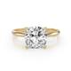 1 - Elodie 5.00 ct IGI Certified Cushion Shape Lab Grown Diamond (9.50 mm) Solitaire Engagement Ring 