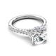 5 - Kalina 2.60 ctw IGI Certified Lab Grown Diamond (8.00 mm) Halo Engagement Ring 