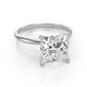 3 - Elodie 5.00 ct IGI Certified Princess Shape Lab Grown Diamond (9.50 mm) Solitaire Engagement Ring 