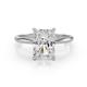 1 - Elodie 2.00 ct IGI Certified Lab Grown Diamond Radiant Shape (8.50x6.50 mm) Solitaire Engagement Ring 