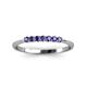 3 - Reina 2.00 mm Iolite Wedding Band 