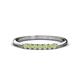 1 - Reina 2.00 mm Peridot Wedding Band 