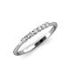 4 - Reina 2.00 mm Lab Grown Diamond Wedding Band 