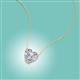 4 - Zaria 0.85 ct IGI Certified Lab Grown Diamond Heart Shape (6.00 mm) Solitaire Pendant Necklace 