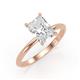 4 - Elodie 3.00 ct IGI Certified Lab Grown Diamond Radiant Shape (9.50x7.00 mm) Solitaire Engagement Ring 