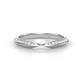 1 - Remi Natural Diamonds Pinched Wedding Band 