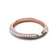 5 - Remi Natural Diamonds Pinched Wedding Band 