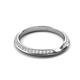 5 - Remi Natural Diamonds Pinched Wedding Band 