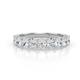 1 - Nola 1.35 ctw Oval Shape (4x3 mm) Lab Grown Diamonds 9 Stone Wedding Band 