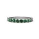 3 - Clara 3.00 mm Created Alexandrite 10 Wedding Band 