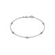 1 - Aizza (5 Stn/2.7mm) Petite Citrine and Lab Grown Diamond Station Bracelet 
