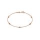 1 - Aizza (5 Stn/2.7mm) Petite Citrine and Lab Grown Diamond Station Bracelet 
