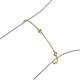 3 - Aizza (5 Stn/2.7mm) Petite Yellow Sapphire and Lab Grown Diamond Station Bracelet 